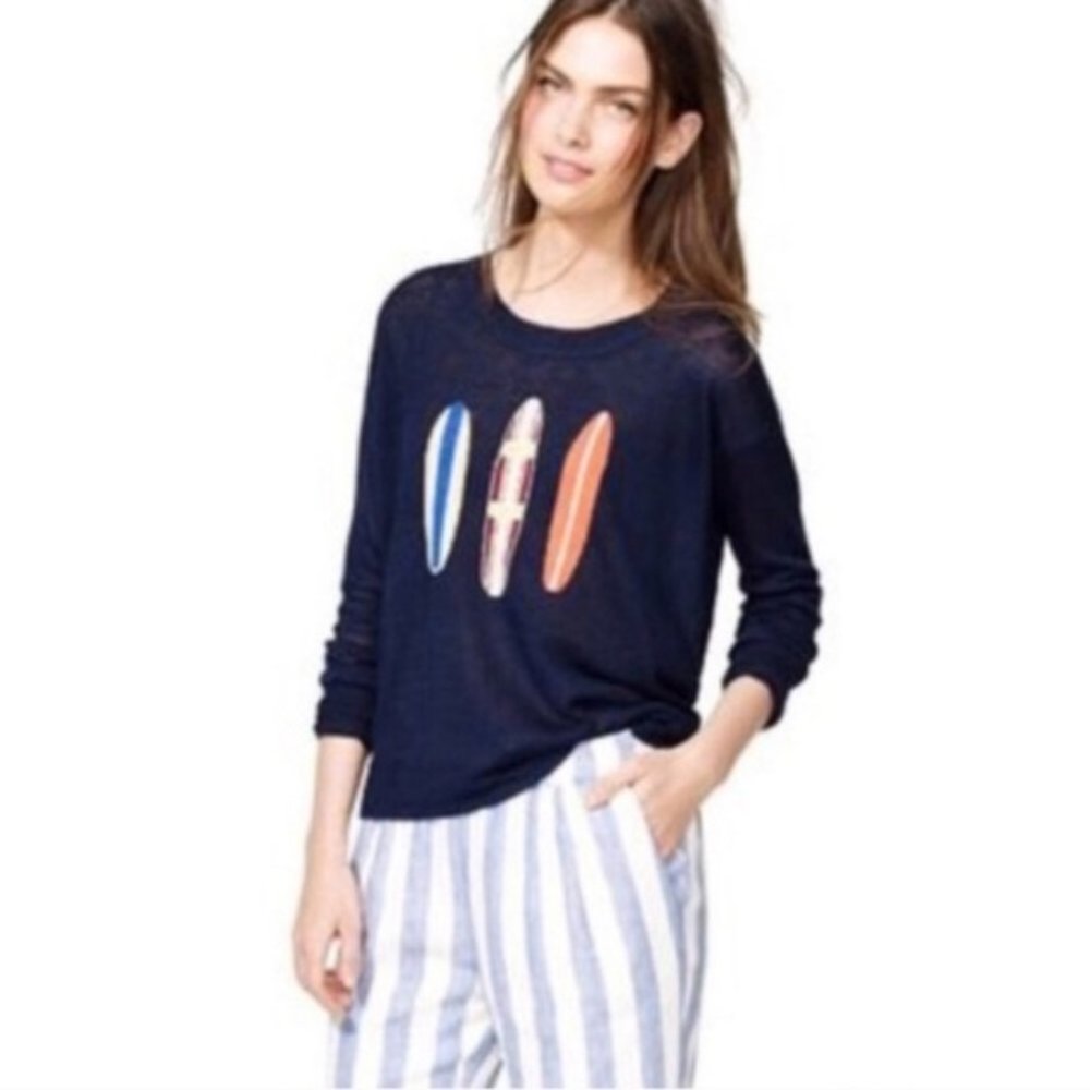 Linen surfboard sweater